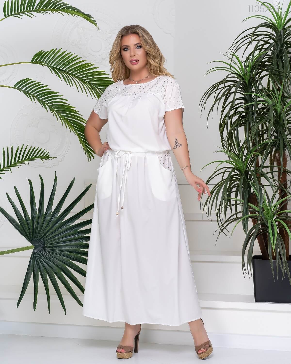 

Платье PEONY Джела 50 айвори