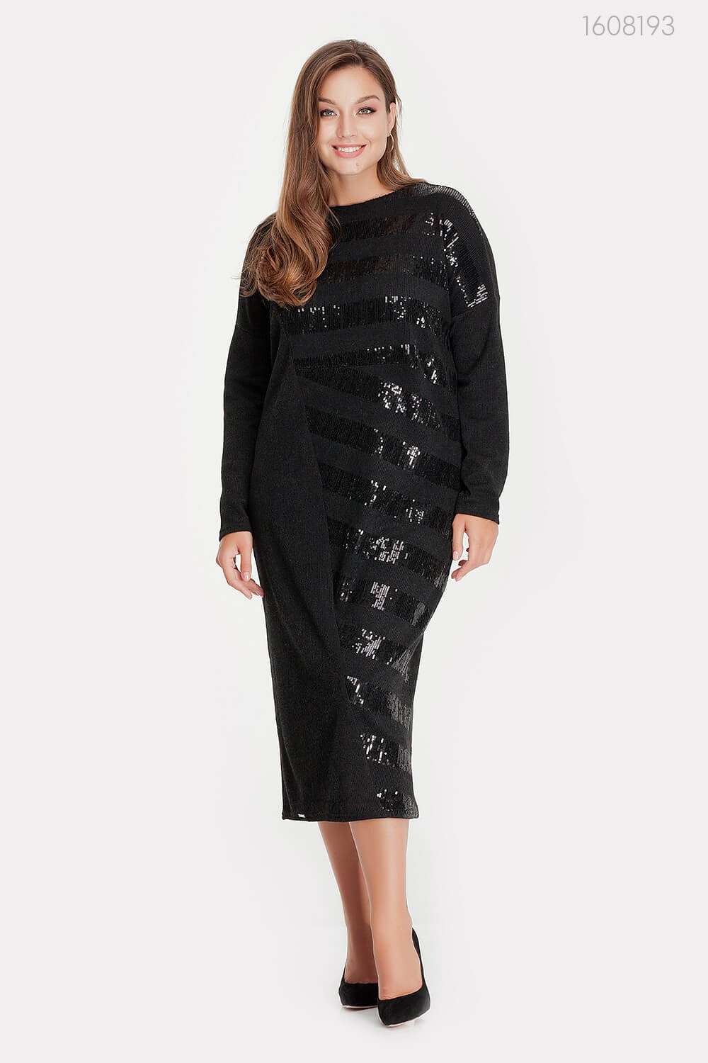 

Платье PEONY Дения 48-50 чёрный