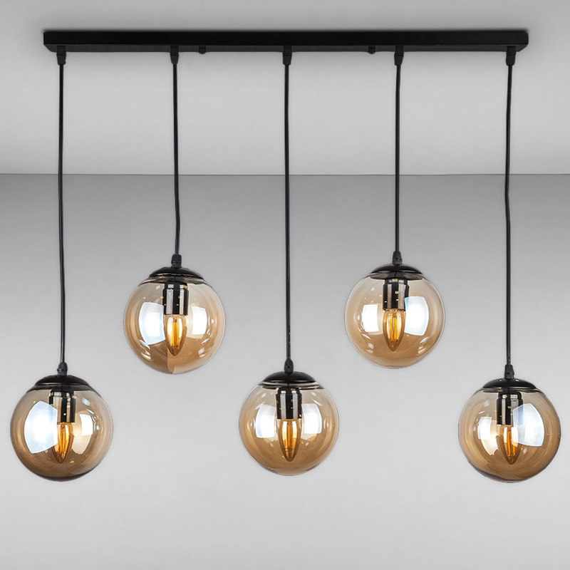 

Люстра подвесная Levistella 756PR150F-5 BK+BR (700) черный + коричневый