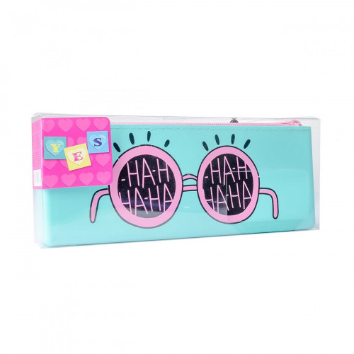 

Пенал силіконовий "Yes" Glamor бірюзовий №SI-01/532981