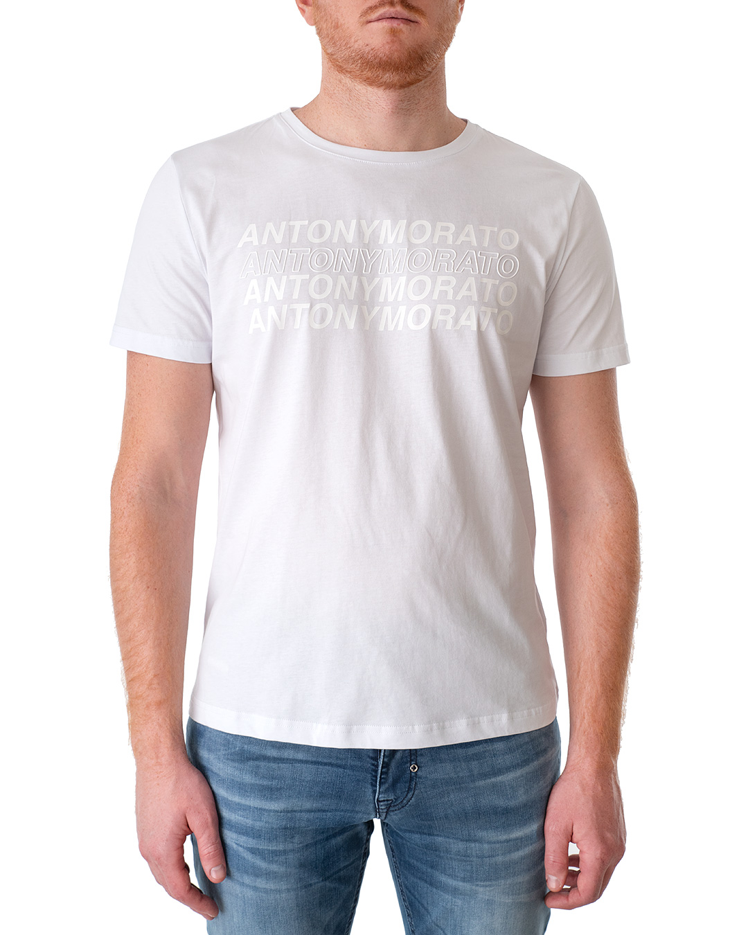 

Футболка чоловіча кор. рукав ANTONY MORATO (MMKS02095-FA100144-1000/22-1) Білий, Футболка чоловіча кор. рукав ANTONY MORATO (MMKS02095-FA100144-1000/22-1) Білий XL