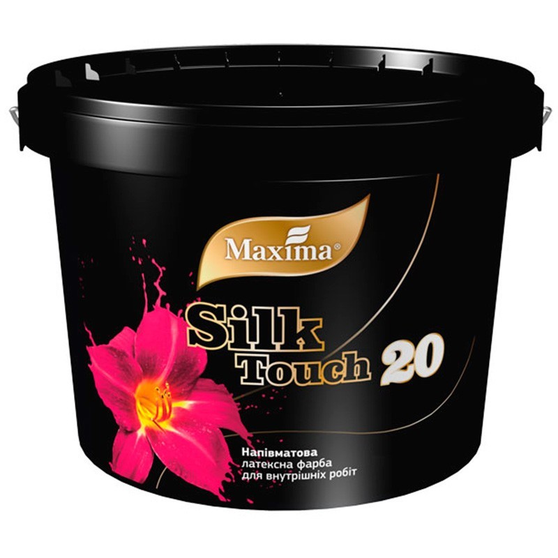 

Краска латексная Silk Touch 20 Maxima для внутренних работ полуматовая 3,5 кг