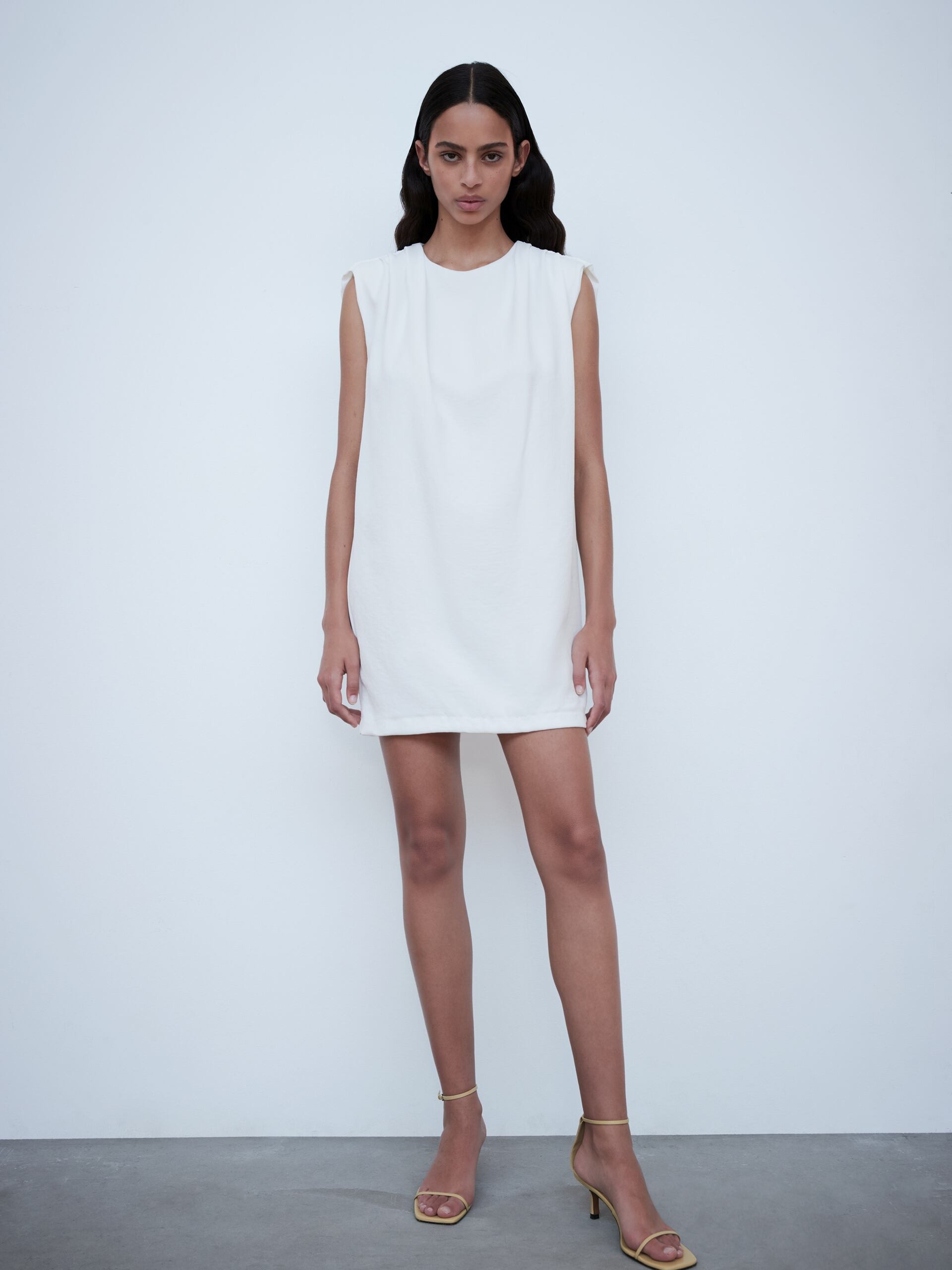 

Туника Zara 8342-304-251  Белая, Туника Zara 8342-304-251 S Белая