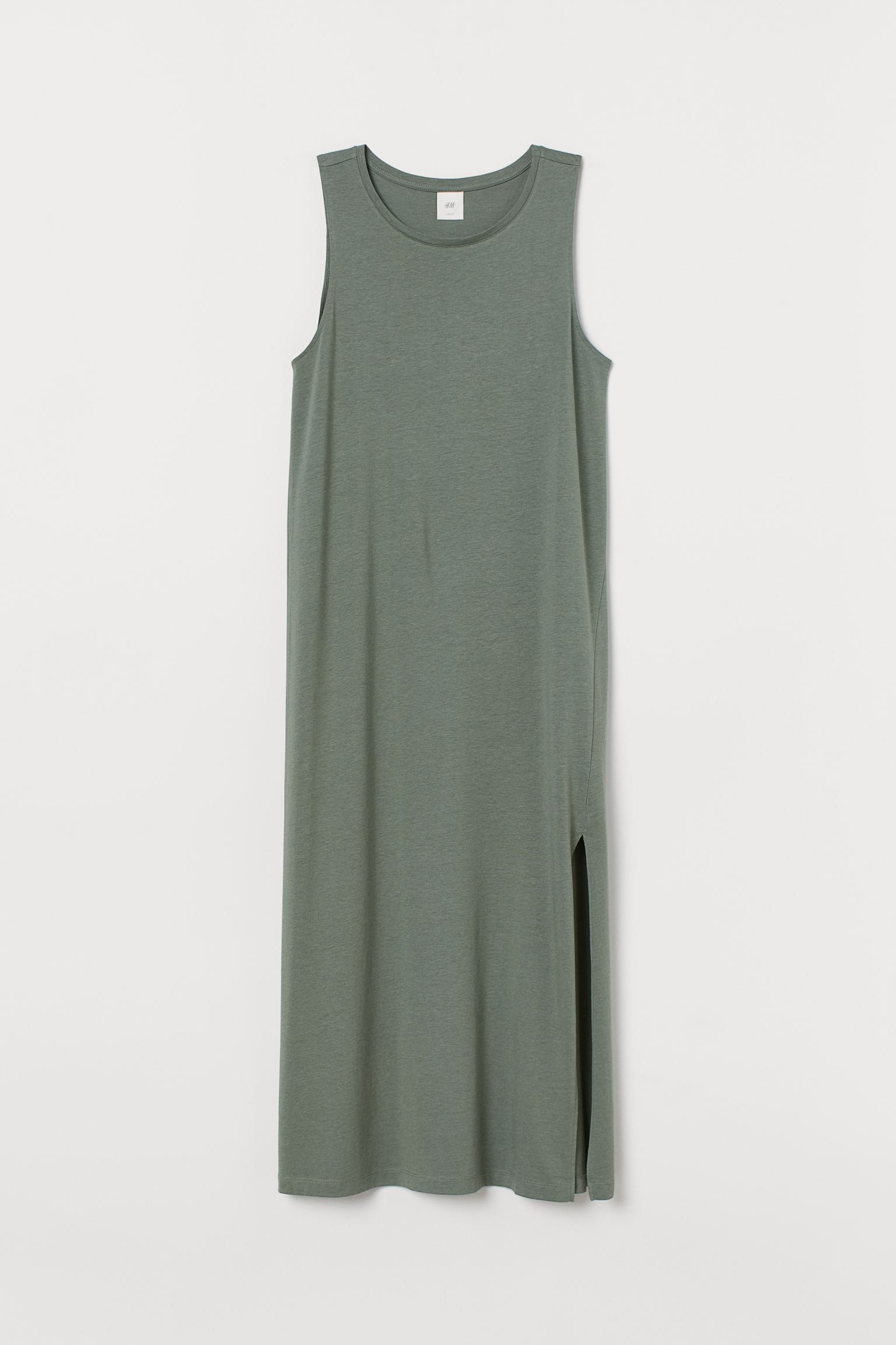 

Платье H&M M зеленый хаки 22127677991