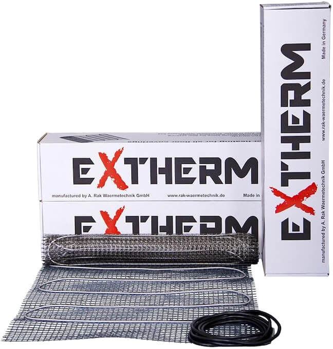 

Нагревательный мат двужильный Extherm 1980 Вт 11 м² (ET ECO 1100-180)