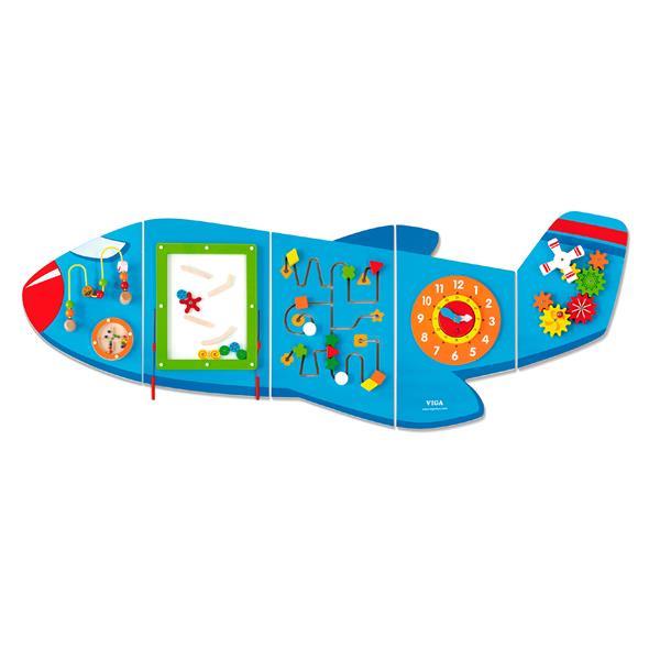 

Игровой центр бизиборд Viga Toys 'Самолет' (50673)