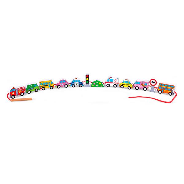 

Шнуровка Viga Toys 'Автотранспорт' (59851)