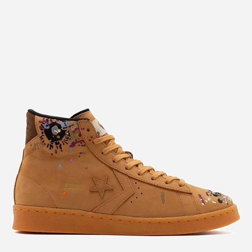 

Кеды Converse Bandulu Pro Leather Mid 169908C 38 (5.5) 23.5 см Flux/Gum Light Honey/Brown