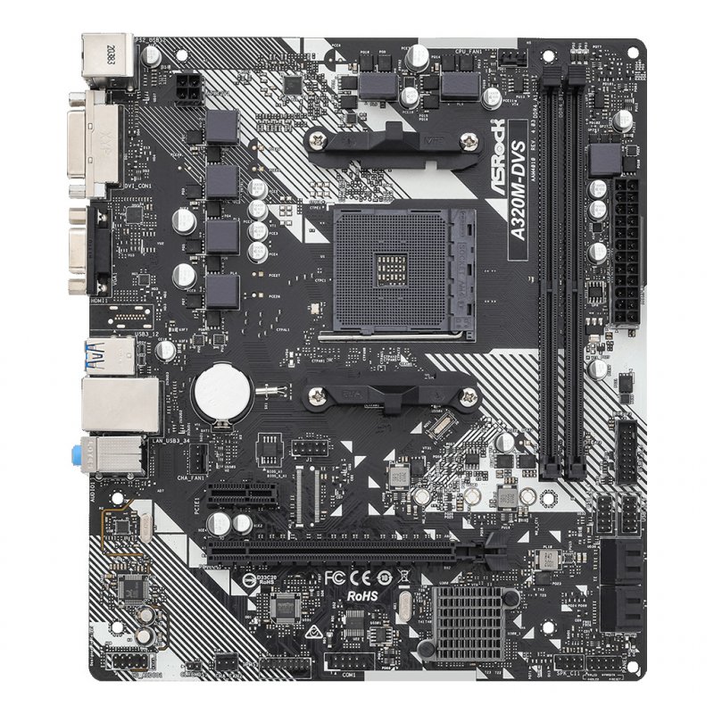 

Материнская плата ASRock A320M-DVS R4.0