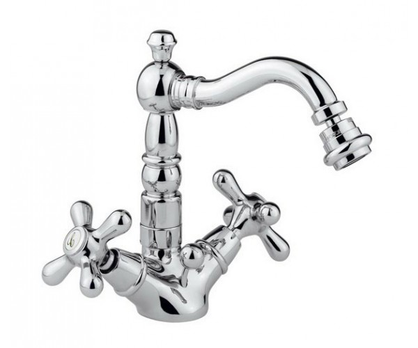 

Смеситель для биде EMMEVI DECO OLD CR12614 поворотный излив, хром