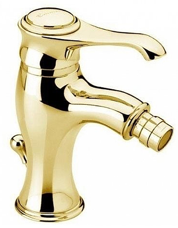 

Смеситель для биде EMMEVI TIFFANY OR6004 литой излив, золото