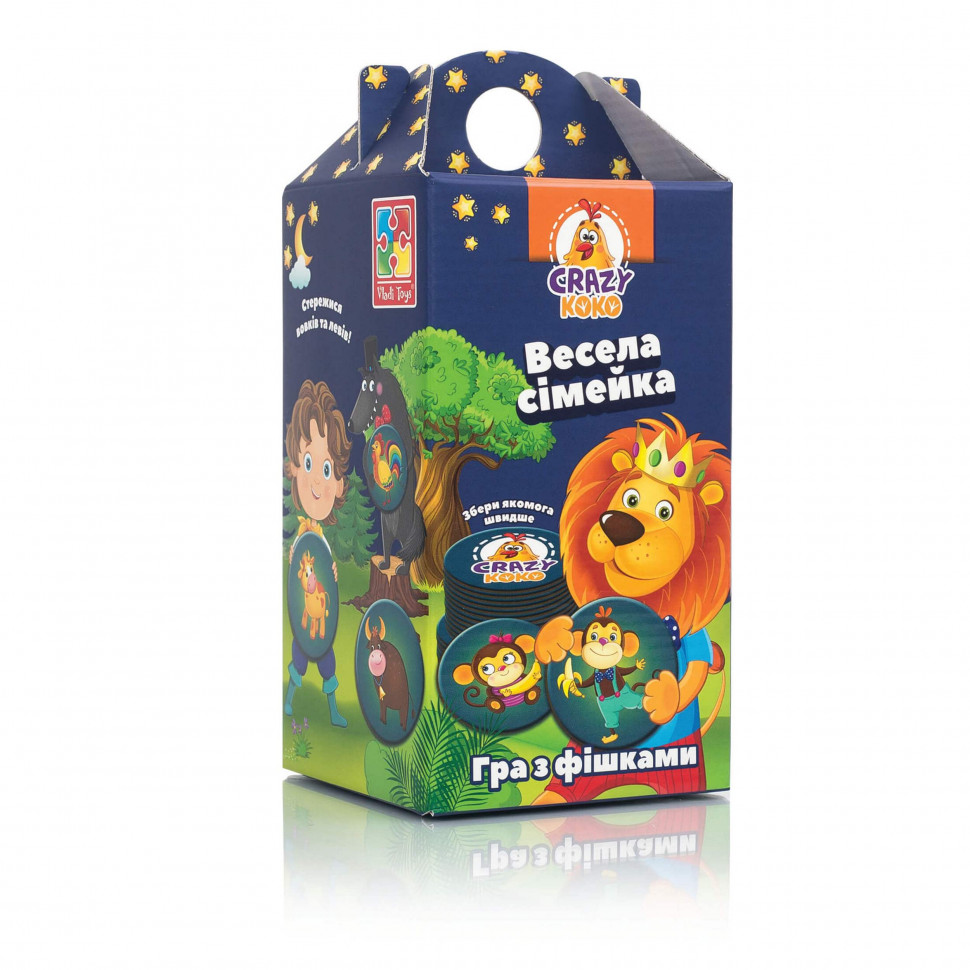 

Игра настольная Vladi Toys Веселая семейка (VT8033-05)