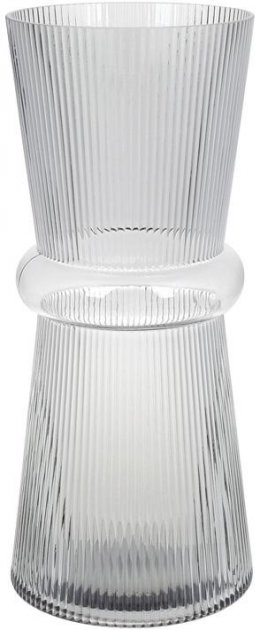 

Ваза стеклянная Bona Di Гамма 39 см Светло-серая (420-102)