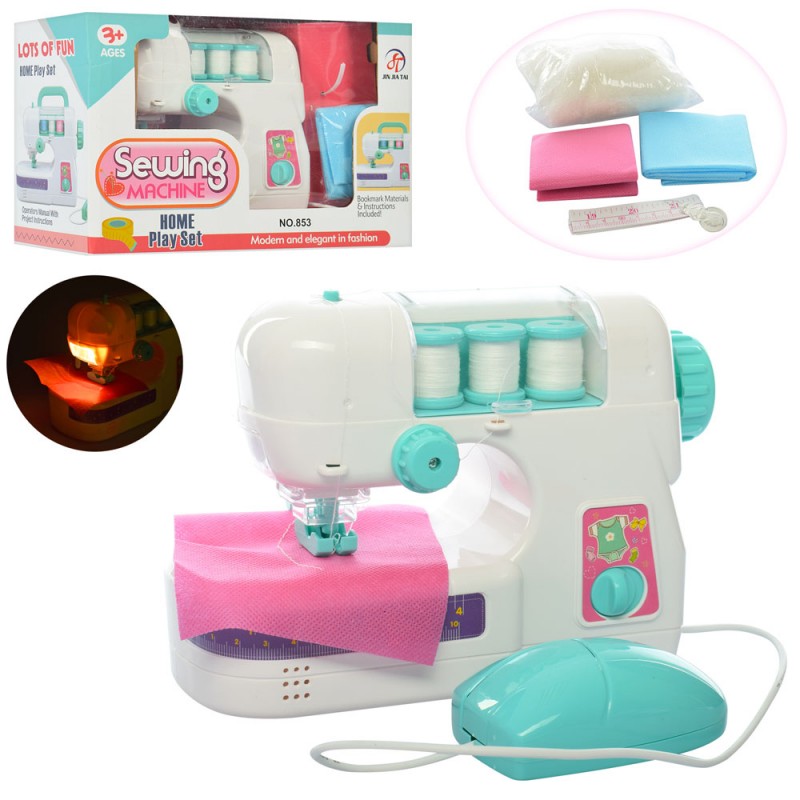 

Игрушечная швейная машина A-Toys свет педаль (853)