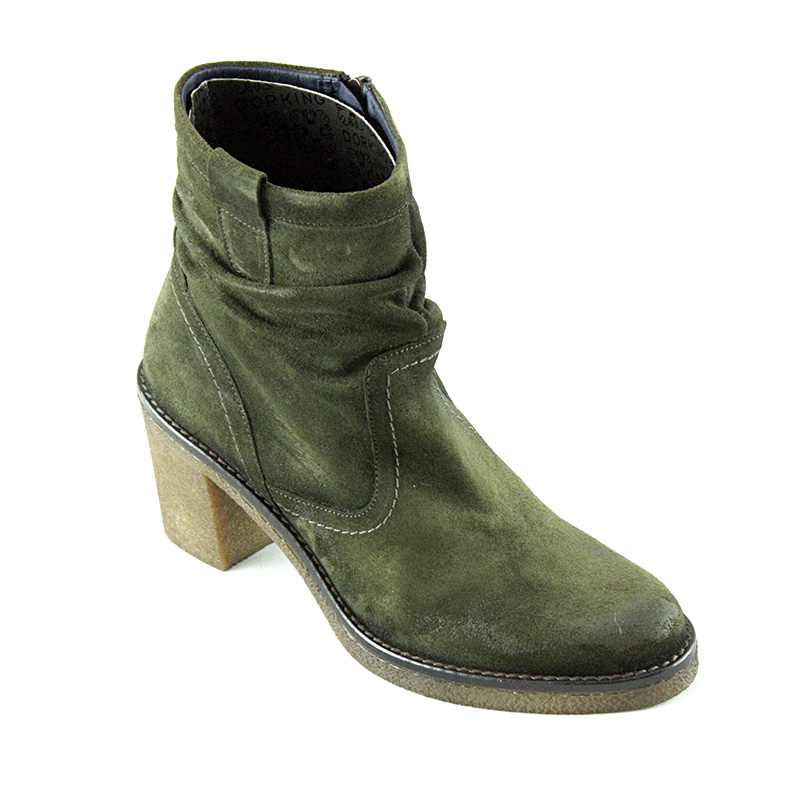 

Полусапоги женские Dorking Calf Herb REBE 36 темно-зеленые