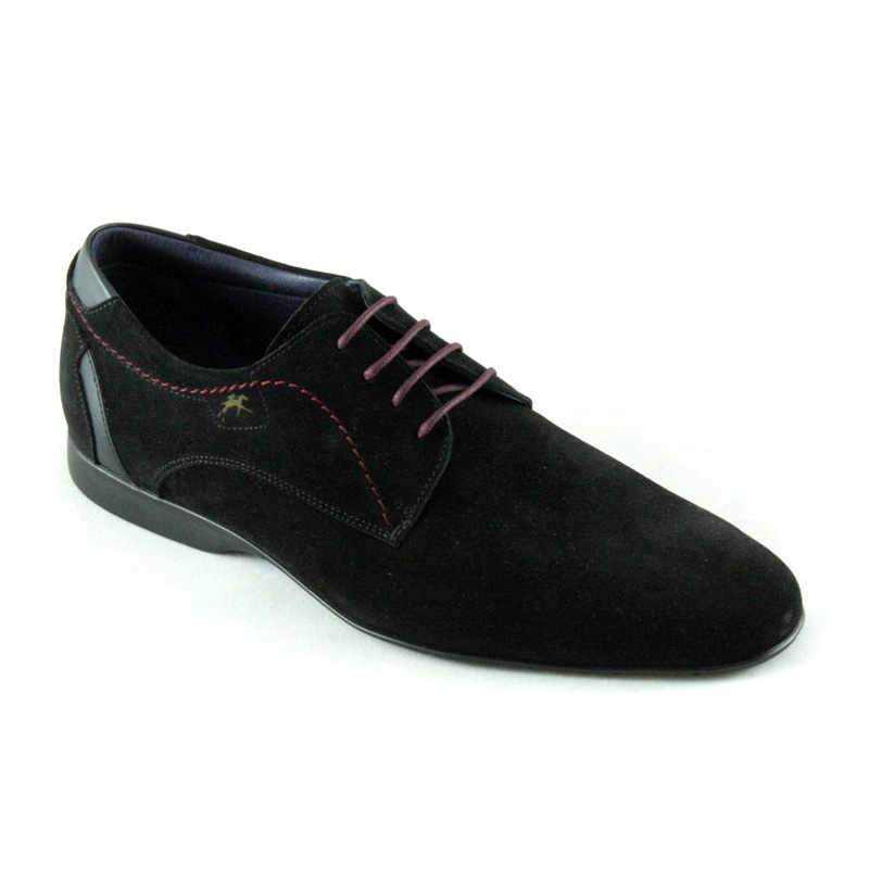 

Туфли мужские Fluchos Afelpado Habano Negro Marino EZZIO 43 черные