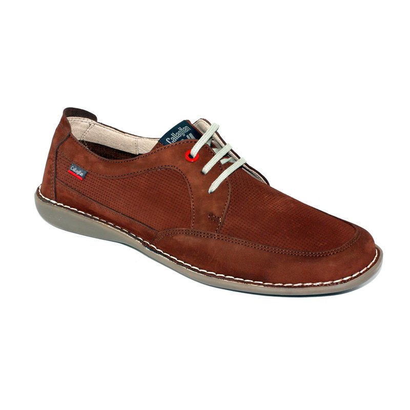

Туфли мужские CallagHan Kinewa Setter Nubuck 40 каштановые