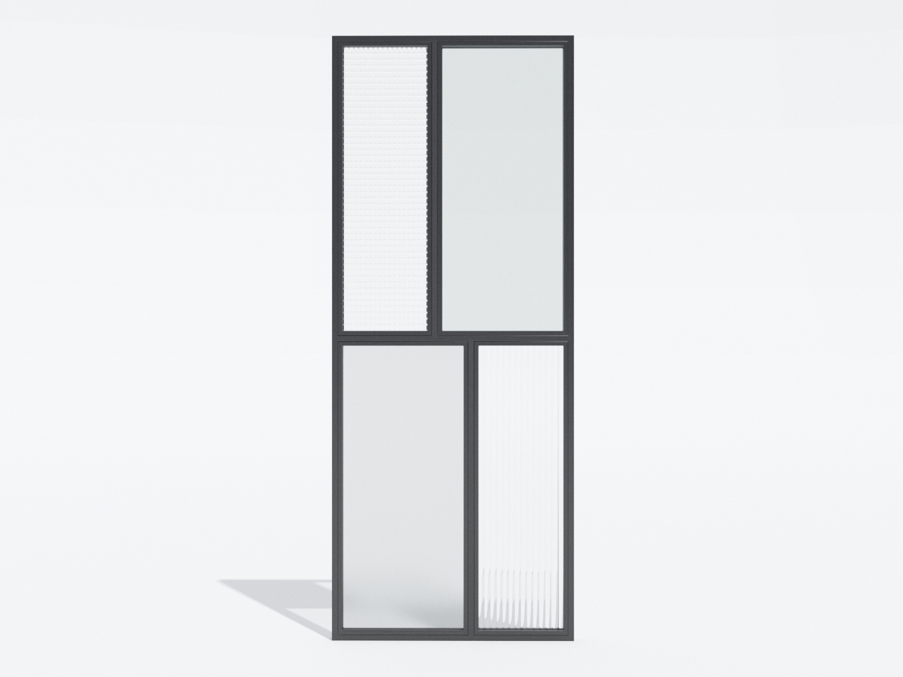 

Перегородка прямоугольная потолочного крепления ST07, 1 єлемент 2500*1500 черный