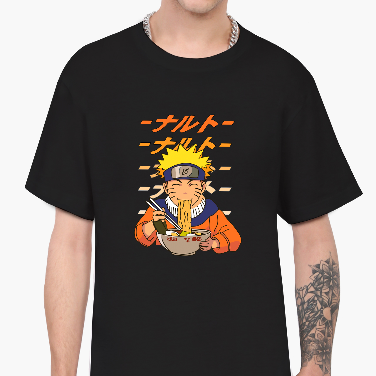 

Футболка мужская Наруто Узумаки (Naruto Uzumaki) (9223-2818-1)  Черная, Футболка мужская Наруто Узумаки (Naruto Uzumaki) (9223-2818-1) S Черная