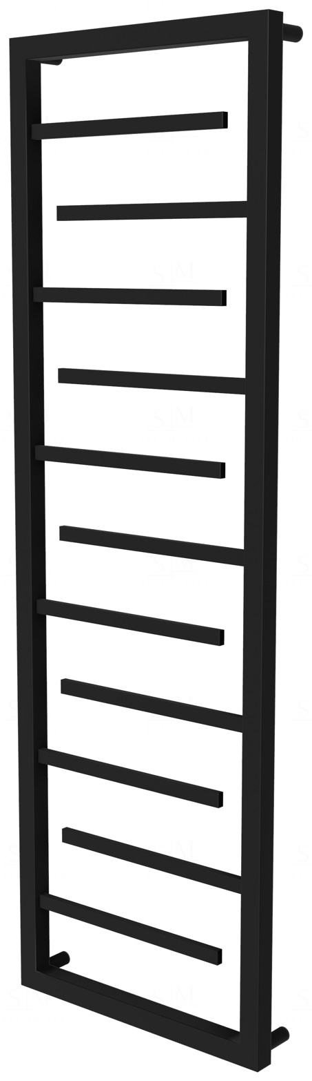 

Полотенцесушитель Prestige 11 черная RAL9005 лесенка 1250x430, black