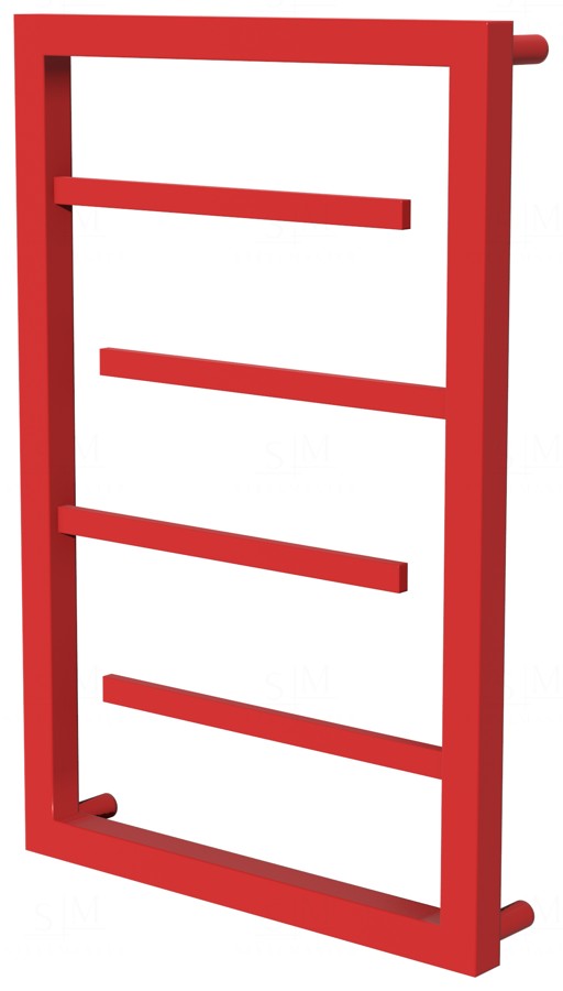 

Полотенцесушитель Prestige 4 красная RAL3020 лесенка 550x430, red