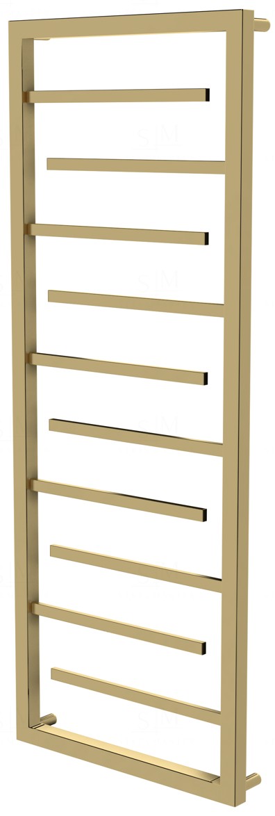 

Полотенцесушитель Prestige 10 золото лесенка 1150x480, gold