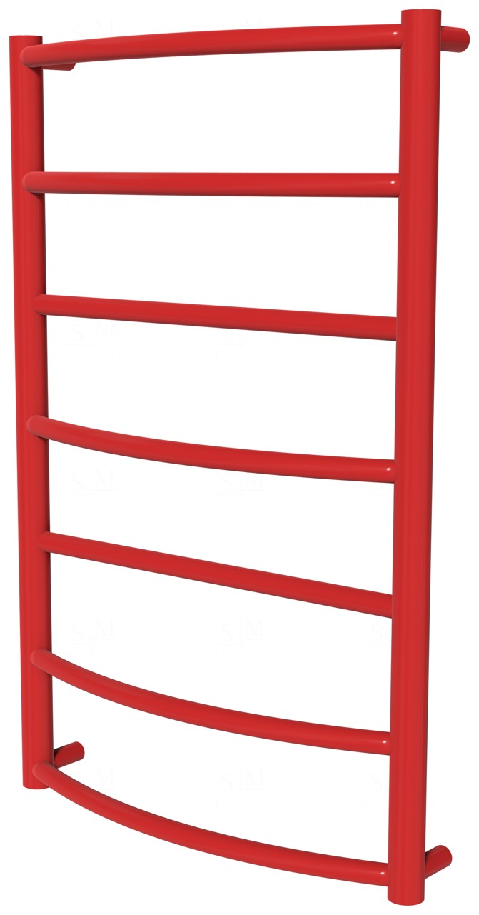 

Красный полотенцесушитель Classic 7 RAL3020 лесенка 750x482, red
