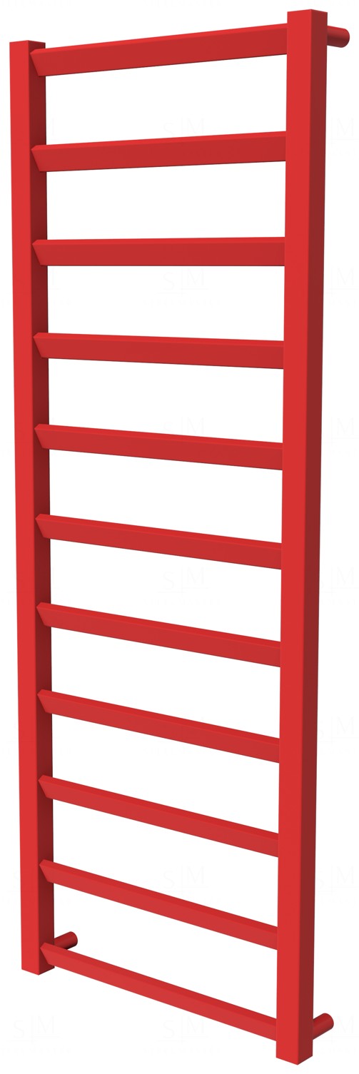 

Полотенцесушитель Slide 11 красная RAL3020 лесенка 1150x430, red