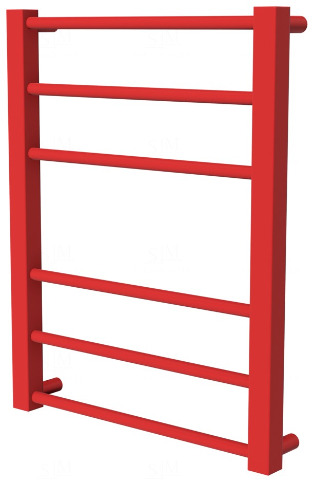 

Сушилка для полотенец Sonnet 6 красная RAL3020 лесенка 550x430, red