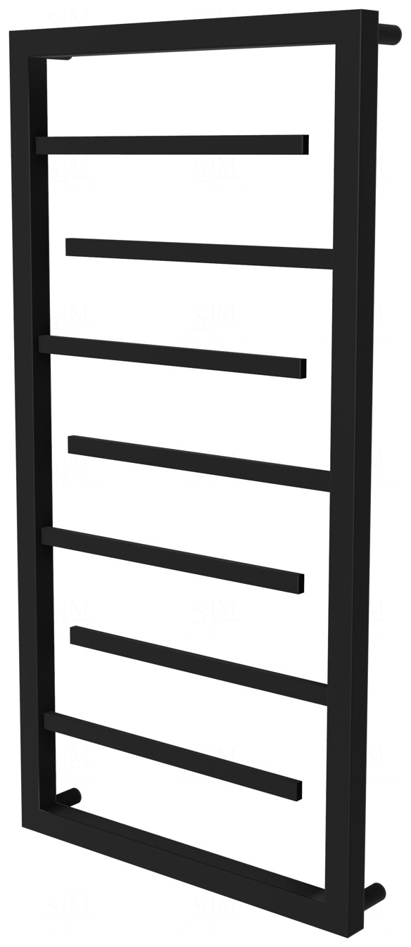

Черная сушилка для полотенец Prestige 7 RAL9005 лесенка 850x480, black