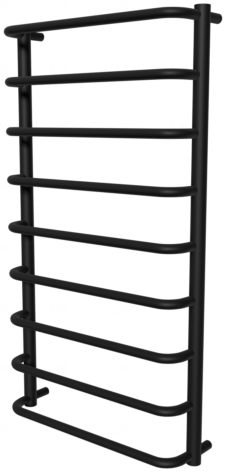 

Полотенцесушитель Modern 9 черная RAL9005 лесенка 950x532, black