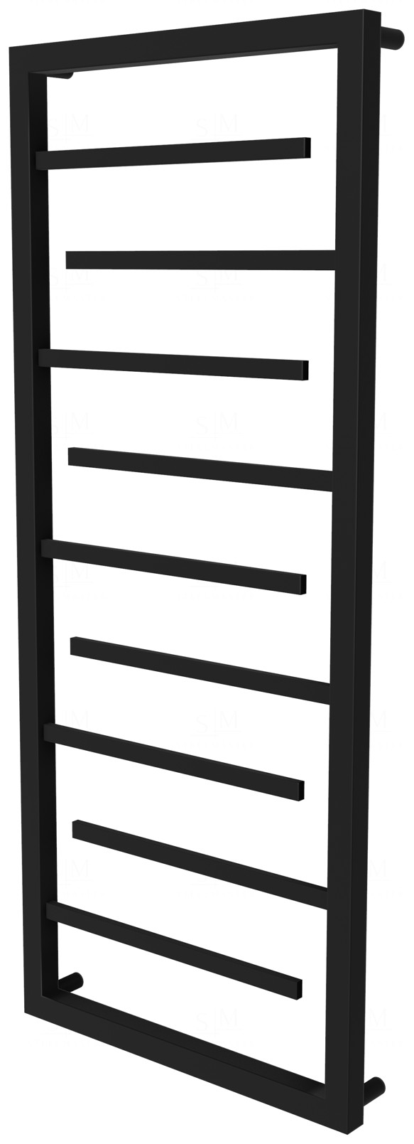 

Сушилка для полотенец Prestige 9 черная RAL9005 лесенка 1050x480, black