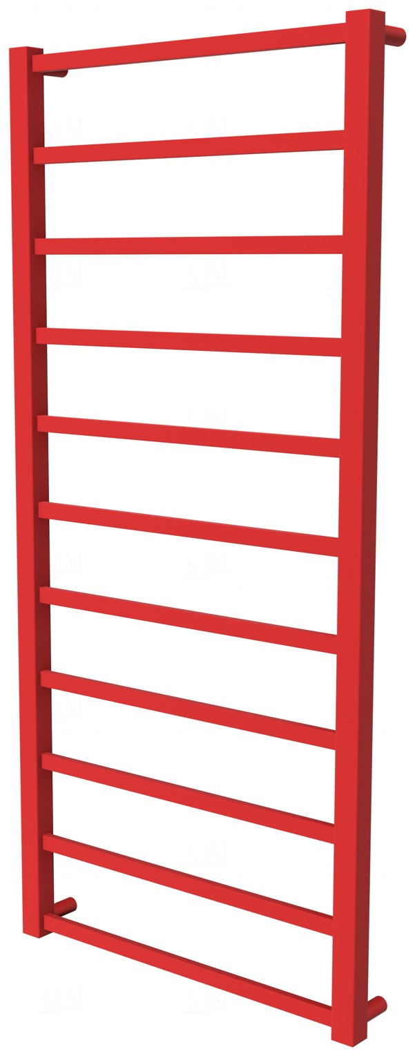

Полотенцесушилка Quatro 11 красная RAL3020 лесенка 1150x530, red