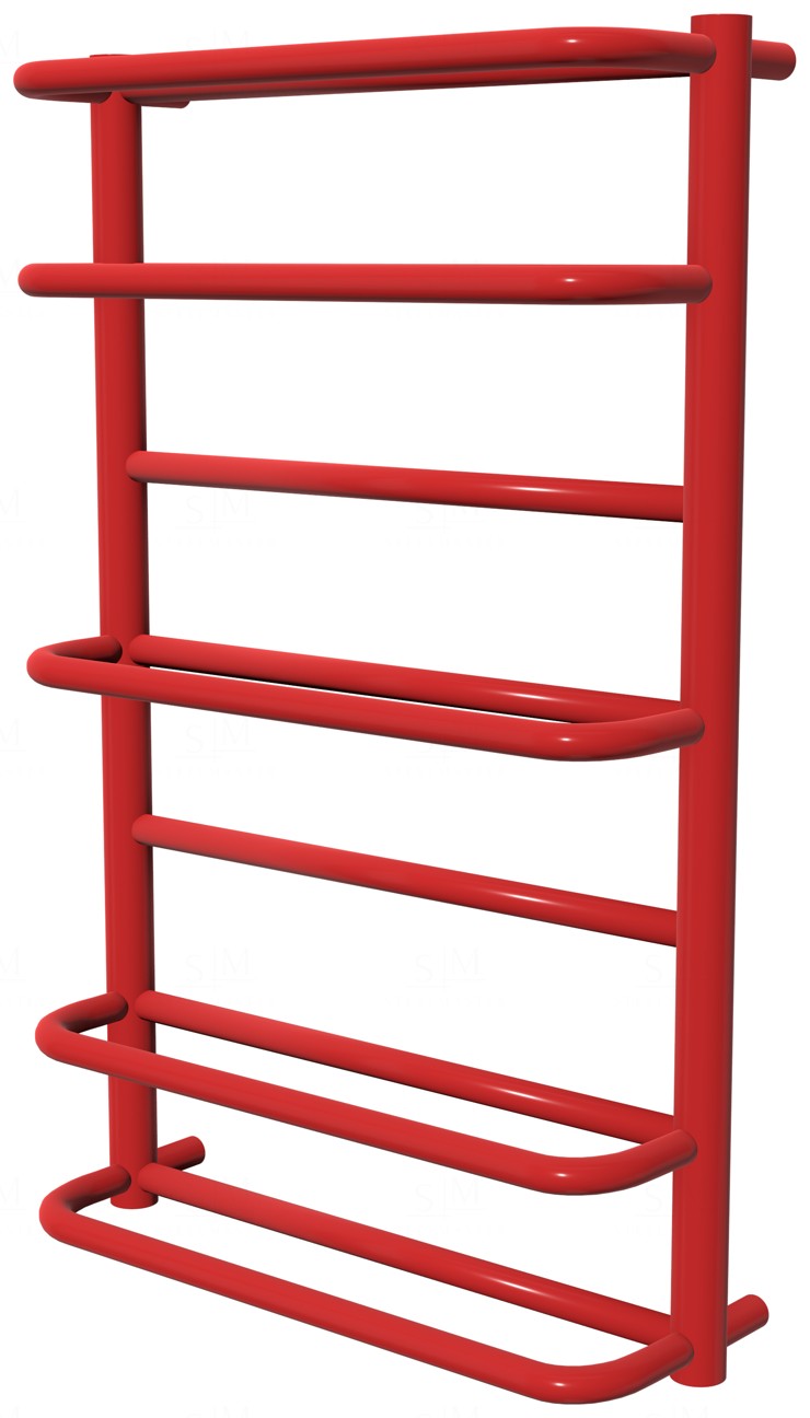 

Полотенцесушитель Comfort 7 красная RAL3020 лесенка 750x482, red