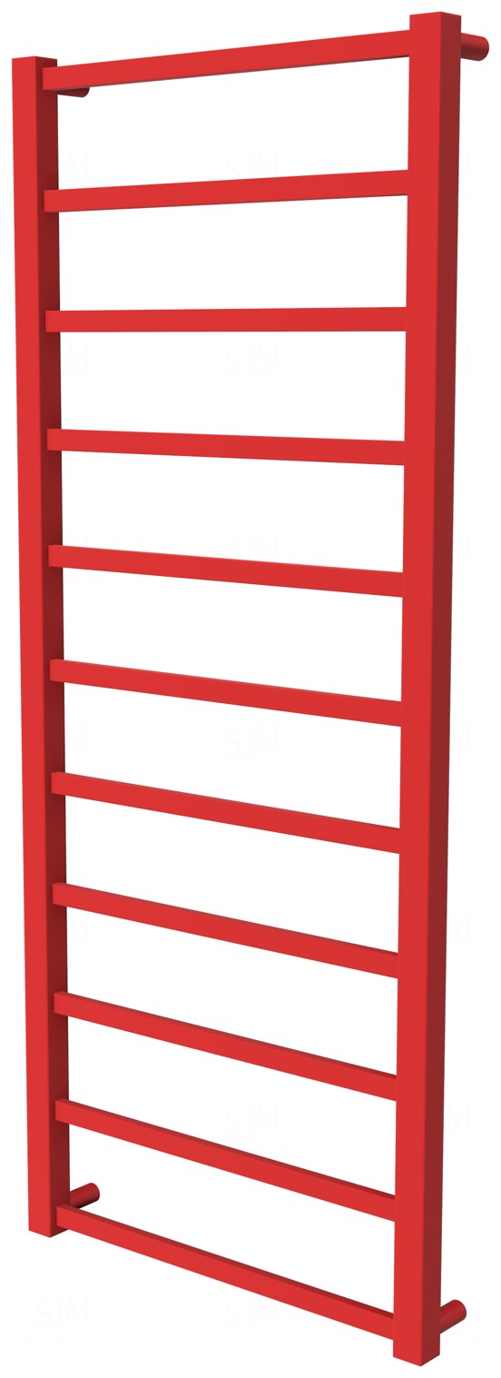 

Красный полотенцесушитель Quatro 11 RAL3020 лесенка 1150x480, red