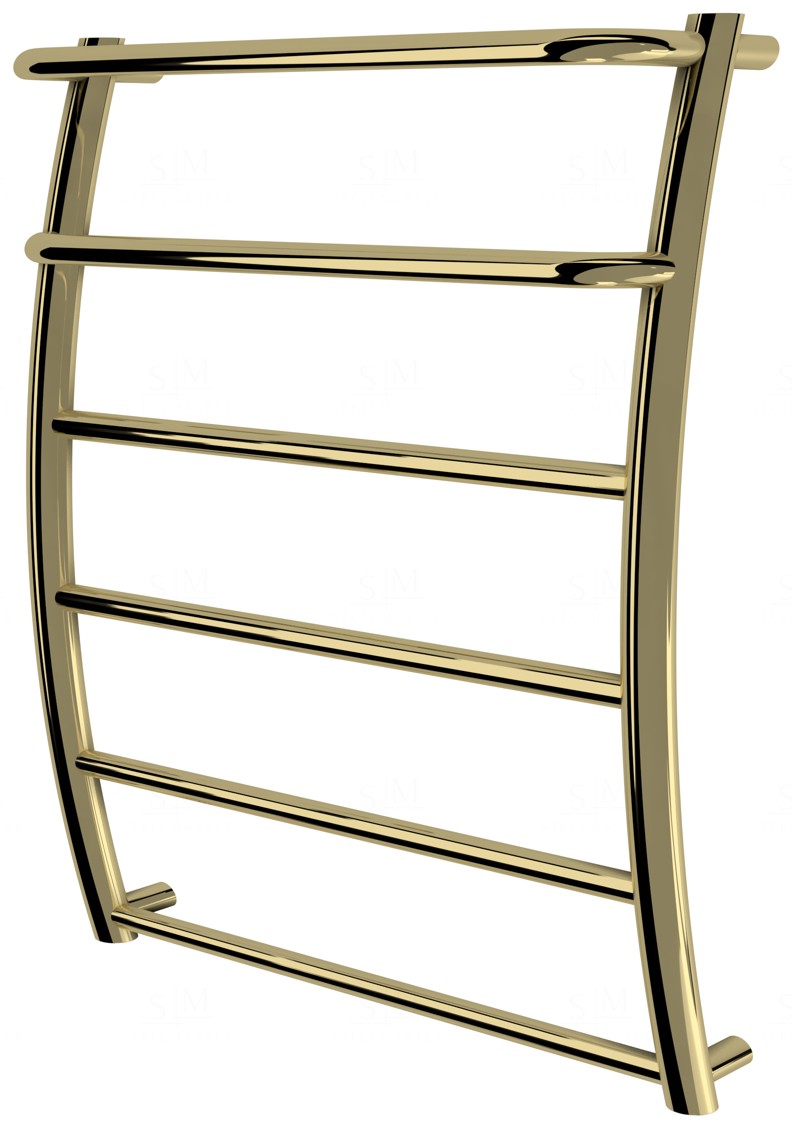 

Сушилка для полотенец Breeze 6 золото лесенка 650x532, gold