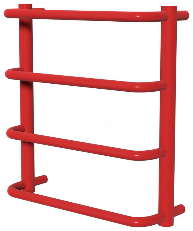 

Сушка для полотенец Modern 4 красная RAL3020 лесенка 450x432, red
