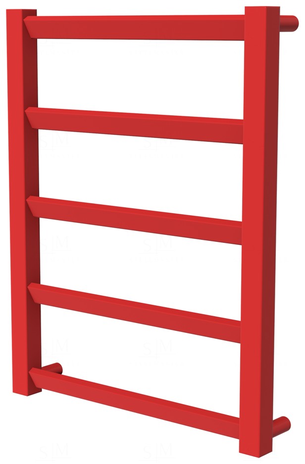 

Красная сушилка для полотенец Slide 5 RAL3020 лесенка 550x430, red