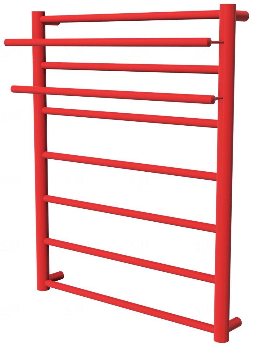 

Красный полотенцесушитель Elegant 7 RAL3020 лесенка 750x532, red