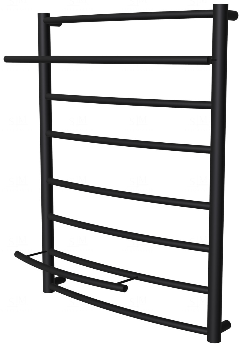 

Черная сушка для полотенец Safo 8 RAL9005 лесенка 700x532, black