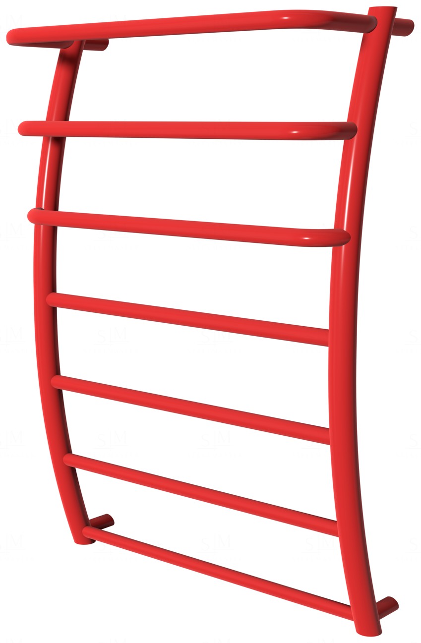 

Сушилка для полотенец Breeze 7 красная RAL3020 лесенка 750x532, red