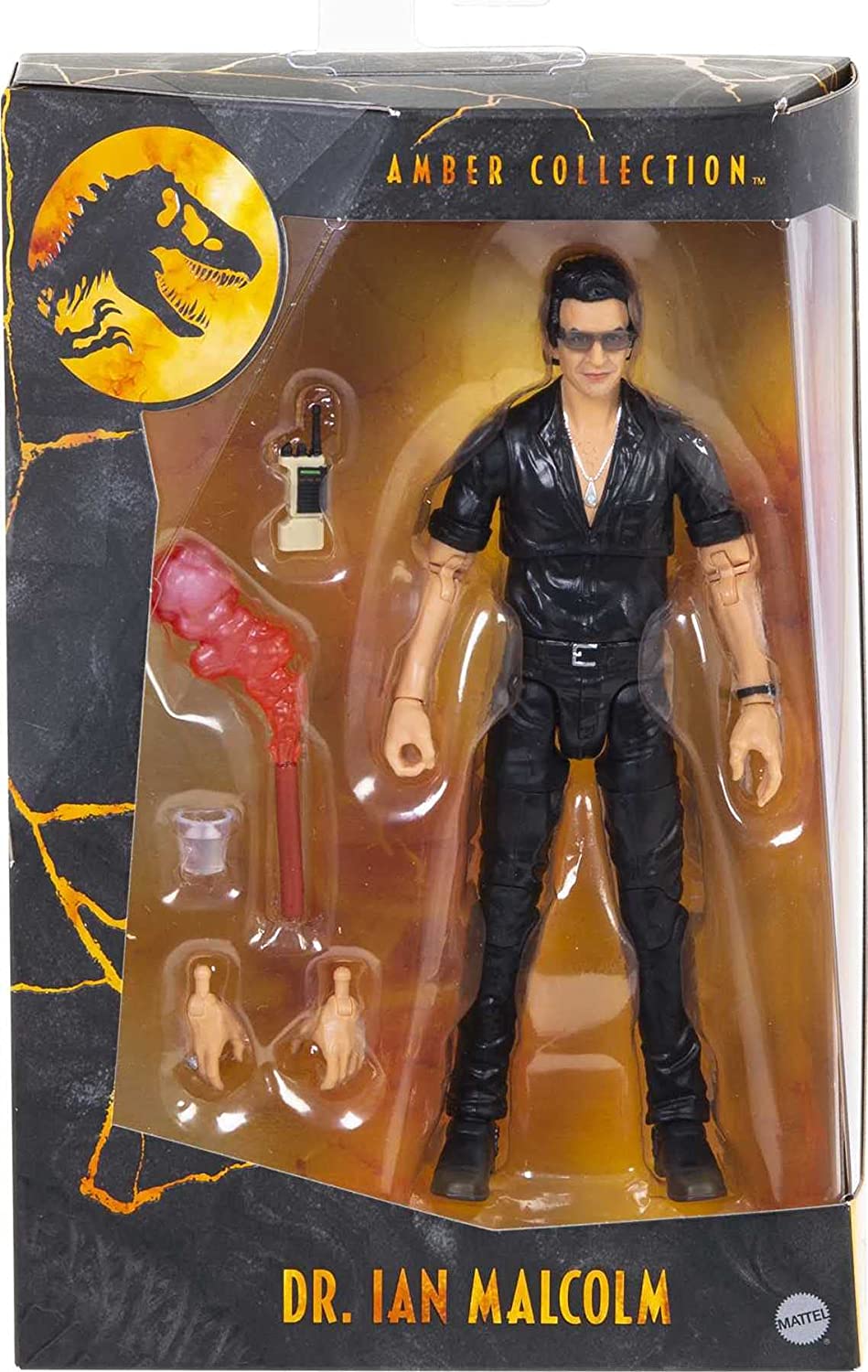 

Фигурка Ян Малкольм Мир Юрского Периуда Jurassic World Amber Collection Ian Malcolm Mattel GCV06