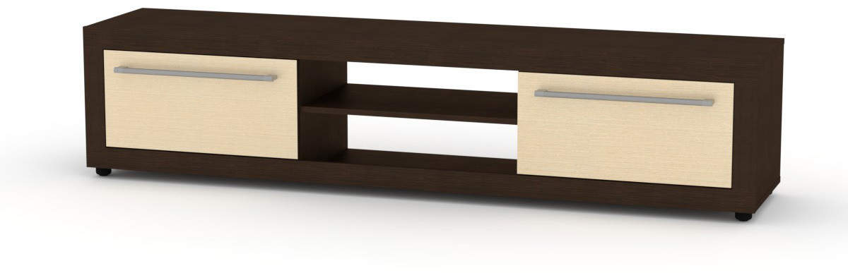 

Тумба для телевизора Компанит МГ-1 Тумба ТВ Венге комби(190х40х43 см)