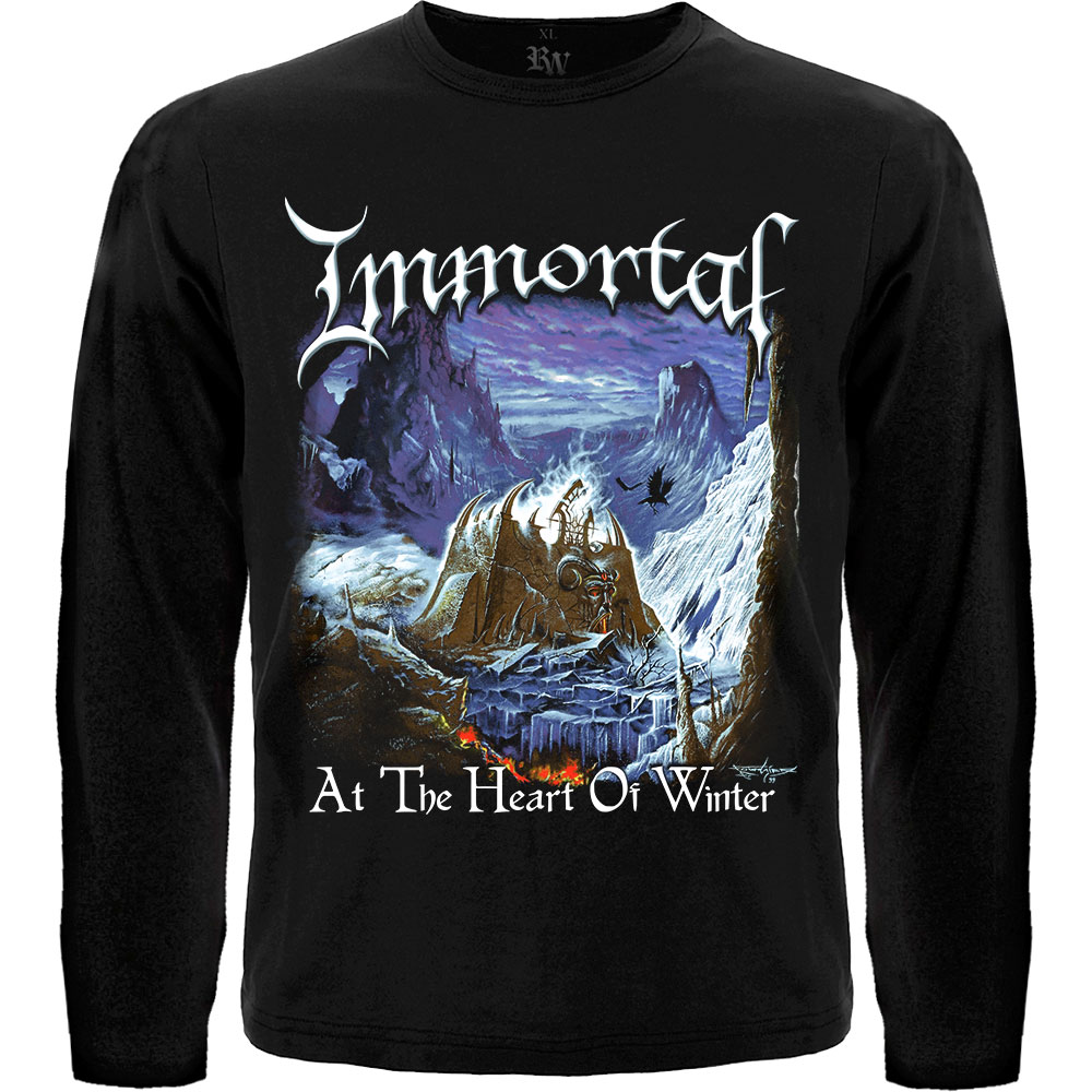 

Футболка с длинным рукавом Rockway Immortal "At The Heart Of Winter" Черный, Размер, Футболка с длинным рукавом Rockway Immortal "At The Heart Of Winter" Черный, Размер M