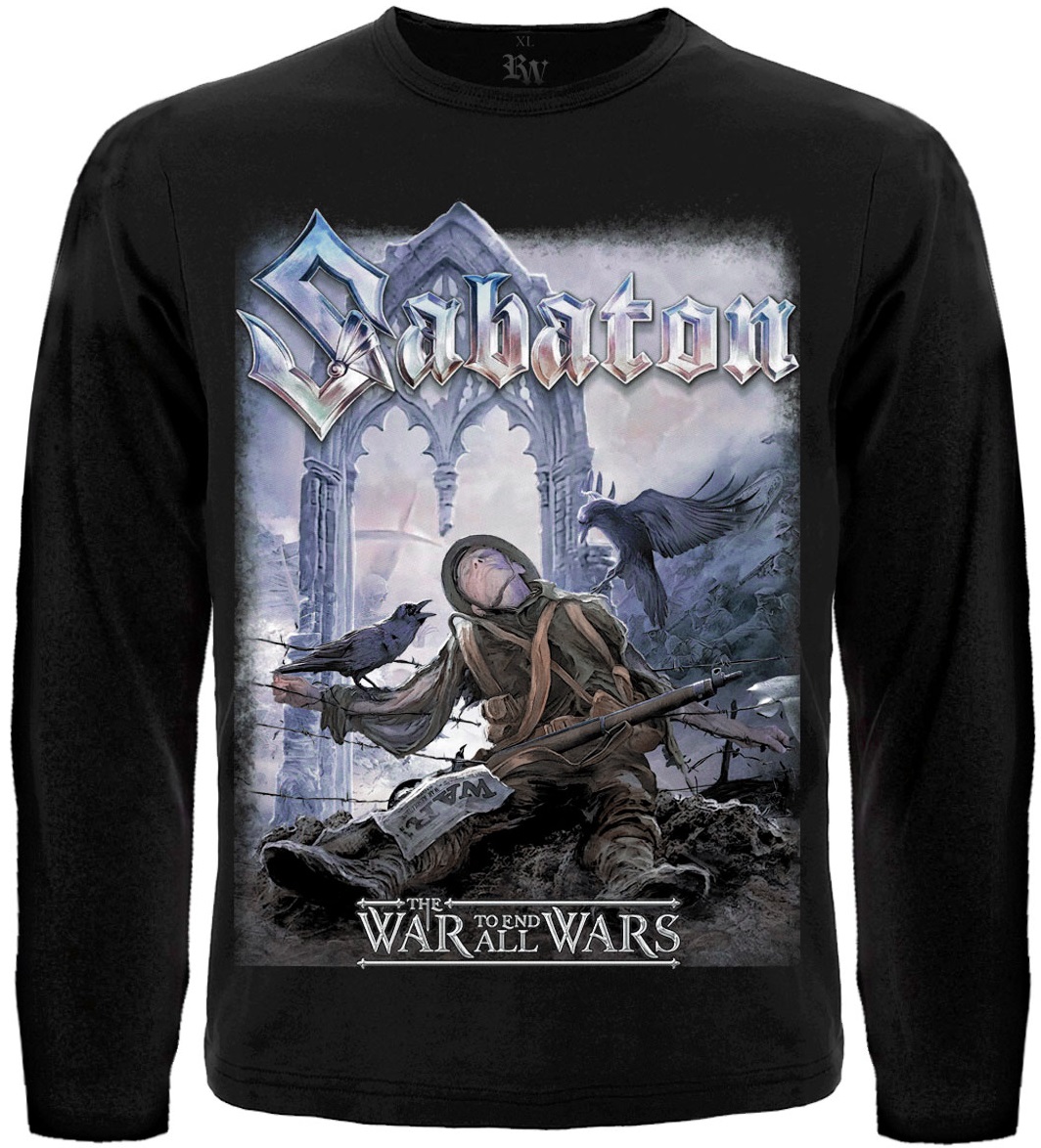 

Футболка с длинным рукавом Rockway Sabaton "The War To End All Wars" Черный, Размер, Футболка с длинным рукавом Rockway Sabaton "The War To End All Wars" Черный, Размер L