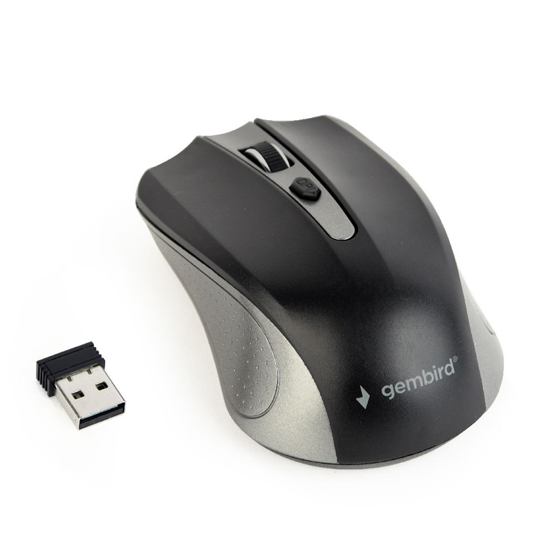 

Миша бездротова Gembird MUSW-4B-04-GB black-gray