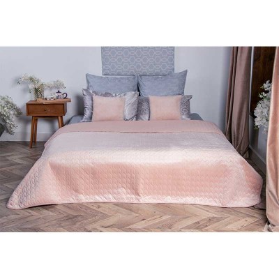 

Покрывало Руно двустороннее декоративное Velour Apricot 220х240 см (330.55_Apricot)