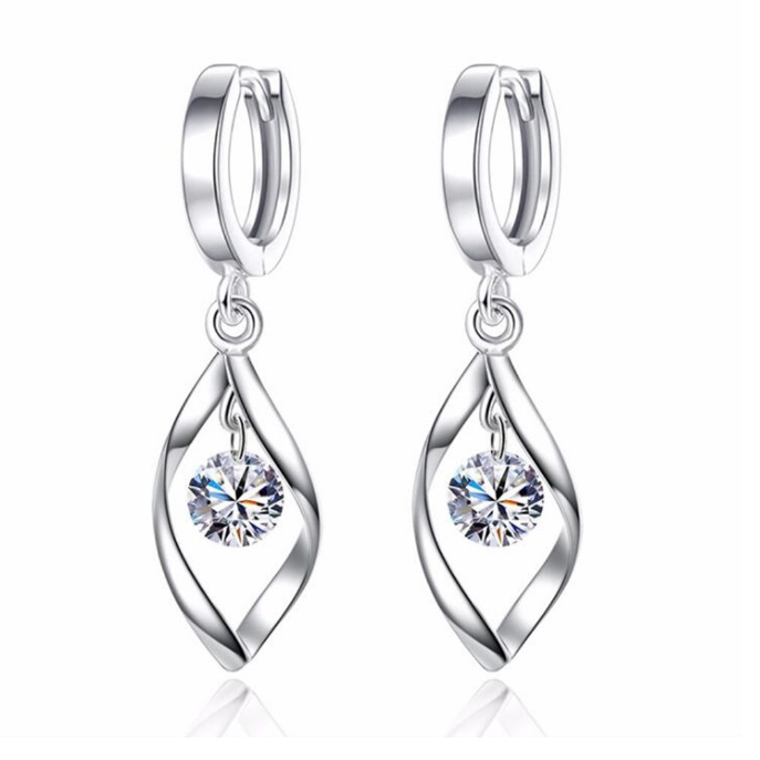 

Серьги подвески Primo Fly Drop - Silver Primo белый