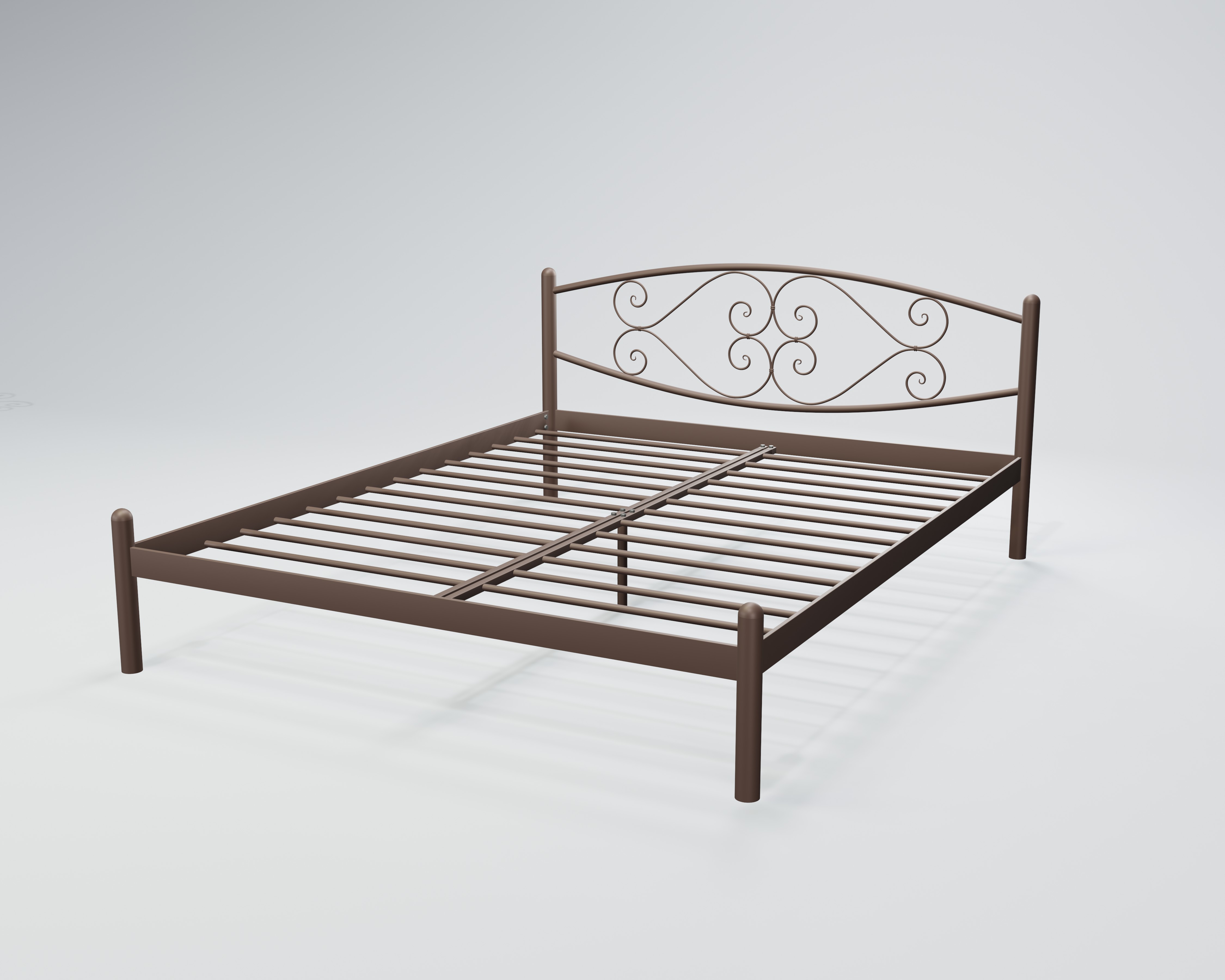 

Кровать Камелия1 Tenero черная медь 1200х2000