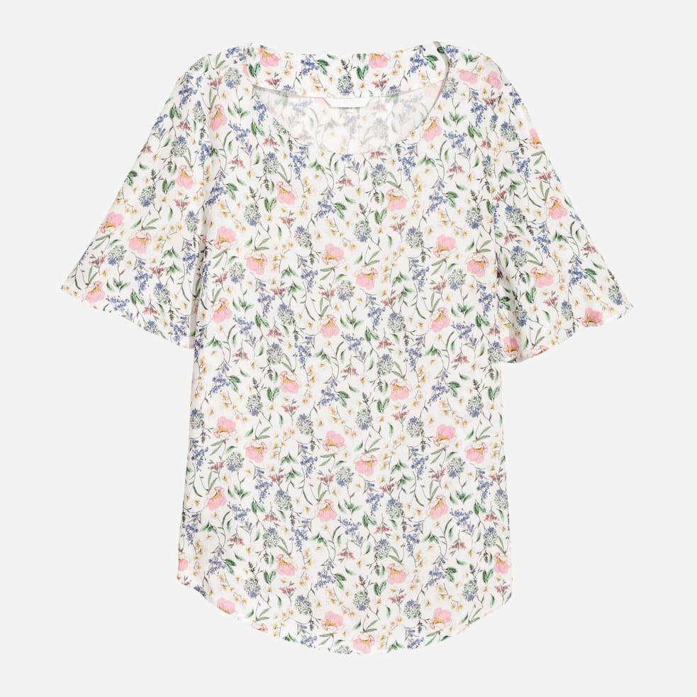 

Блузка H&M 0622314_разн..цветы  Белая, Блузка H&M 0622314_разн..цветы 36 Белая